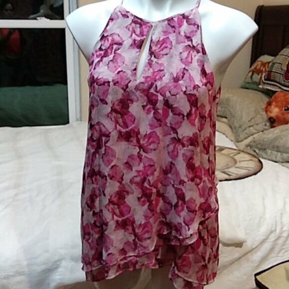 Cynthia Rowley 100% silk top - Picture 1 of 7